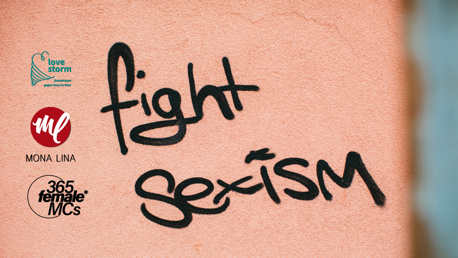 Hate im Netz: Online-Seminar von LOVE-storm, 365 Female MCs und Mona Lina