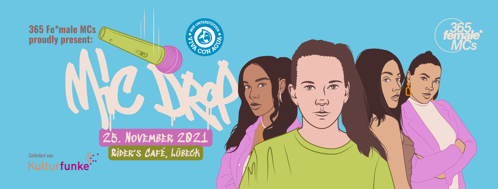 Mic Drop Live on Stage 365 Fe*male MCs